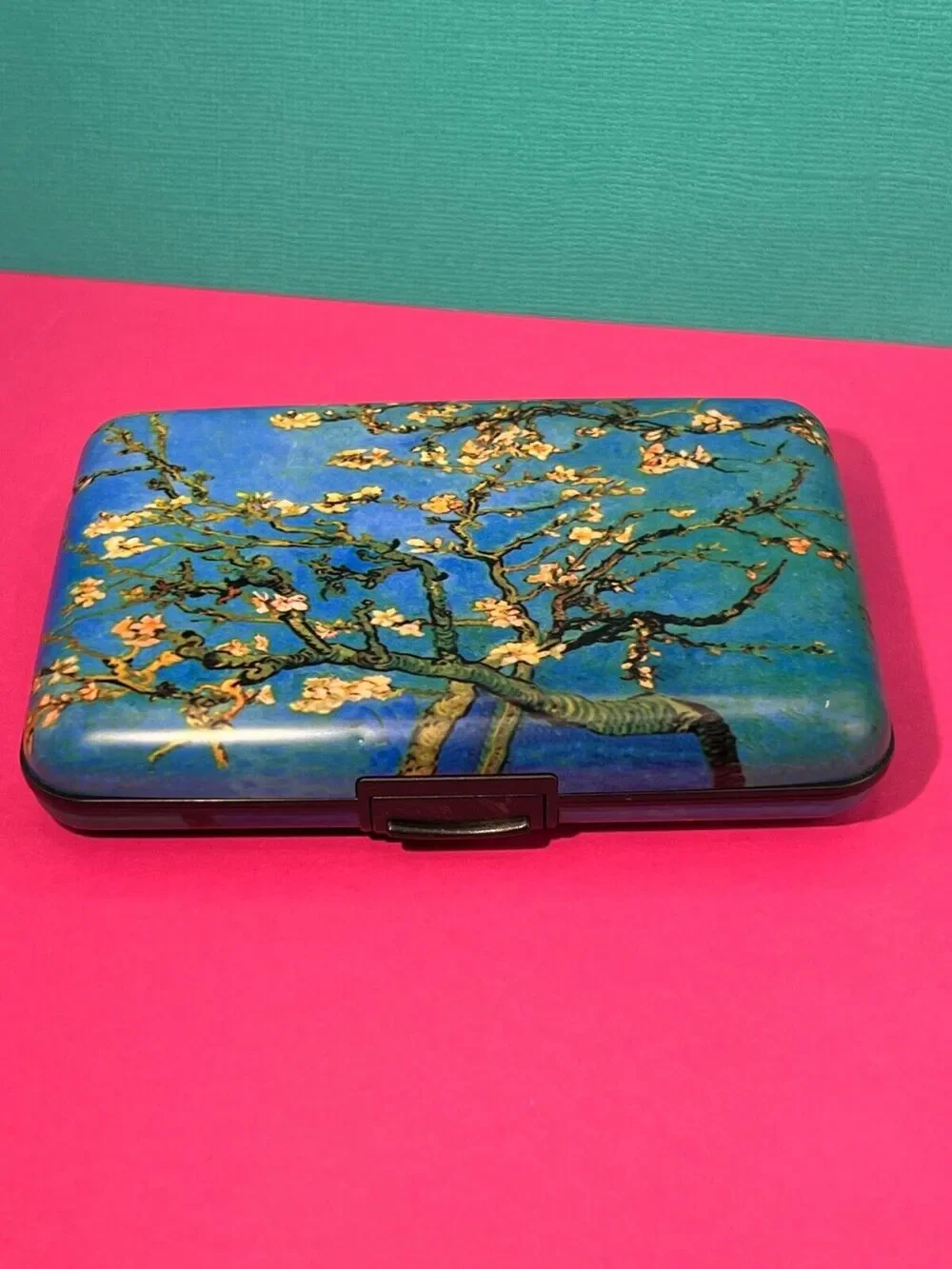 Credit Card Holder RFID Protector Fig Tree Design Never Used